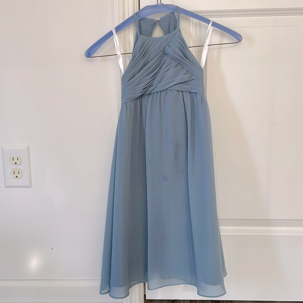 2T French blue dress